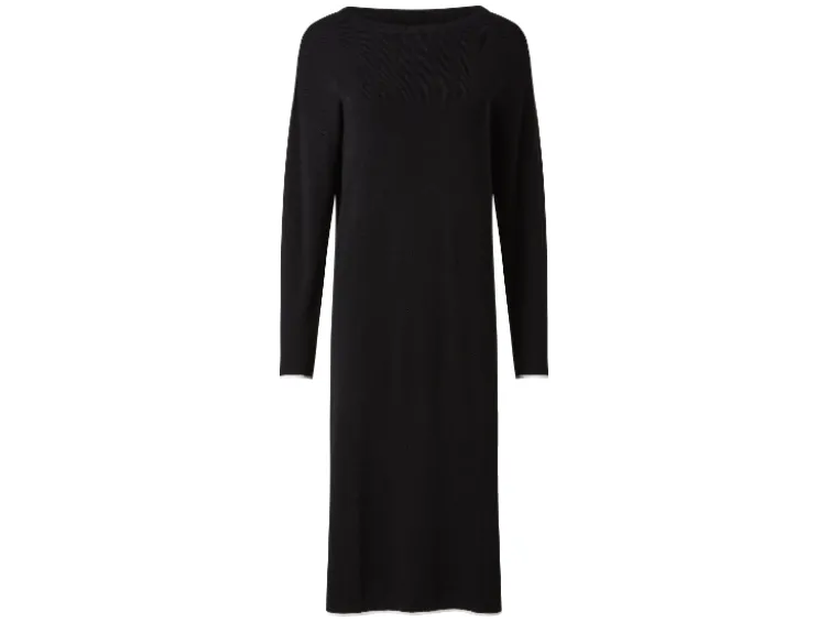 Damen Strickkleid, mit langen Ärmeln