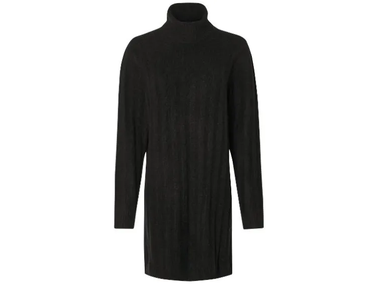 Damen Strickkleid, mit recyceltem Material