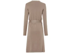 Damen Strickkleid, mit Seitenschlitzen