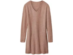 Damen Strickkleid Rippe