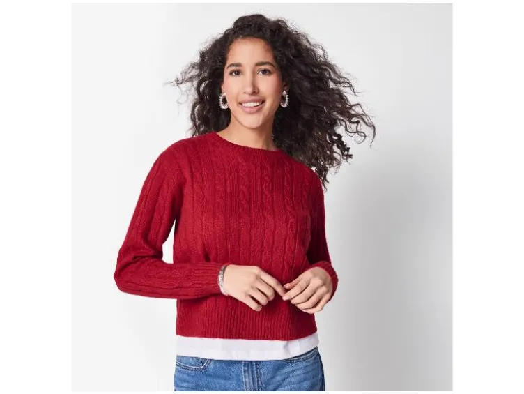 Damen Strickpullover