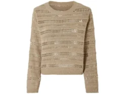 Damen Strickpullover aus weichem Ajour-Strick