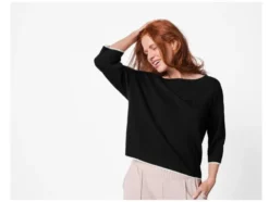 Damen Strickpullover, mit 3/4-Ärmeln
