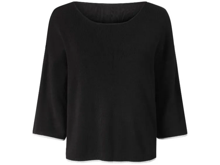 Damen Strickpullover, mit 3/4-Ärmeln