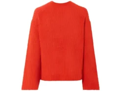Damen Strickpullover, mit Seitenschlitzen