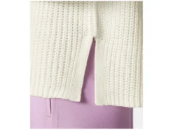 Damen Strickpullover, mit Seitenschlitzen