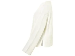 Damen Strickpullover, mit Seitenschlitzen