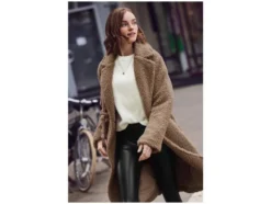 Damen Strickpullover, mit Wollanteil