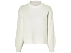 Damen Strickpullover, mit Wollanteil