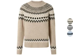 Damen Strickpullover mit Wollanteil