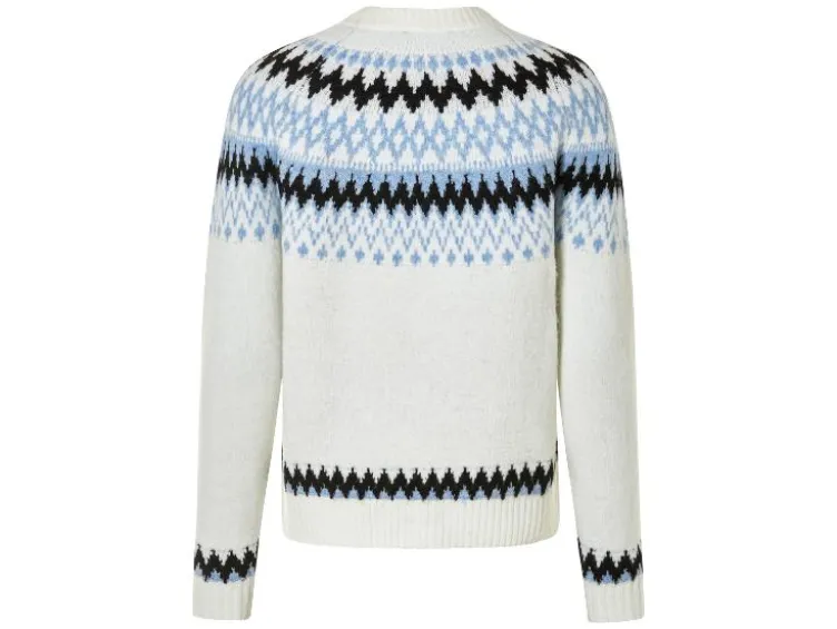 Damen Strickpullover mit Wollanteil