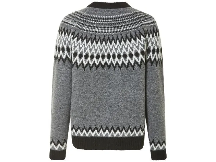 Damen Strickpullover mit Wollanteil