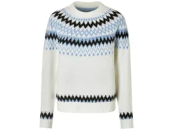 Damen Strickpullover mit Wollanteil