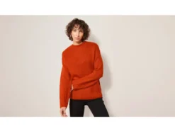 Damen Strickpullover, mit Wollanteil