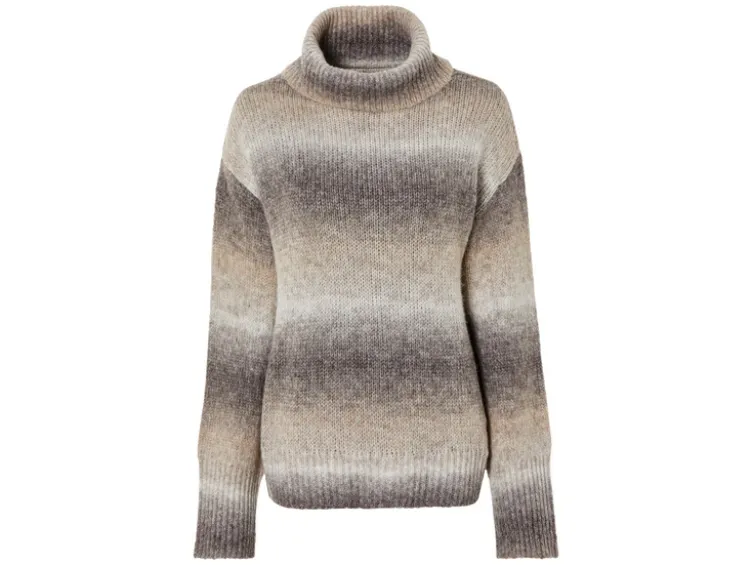 Damen Strickpullover, mit Wollanteil