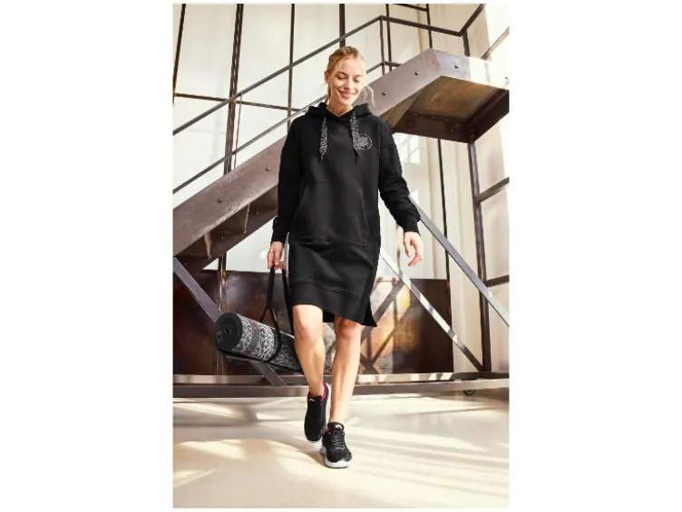 Damen Sweatjacke / Sweatkleid, mit HeiQ Mint Technologie