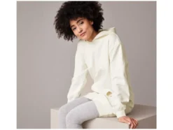 Damen Sweatkleid, mit Baumwolle