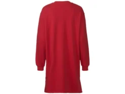 Damen Sweatkleid mit seitlichen Schlitzen