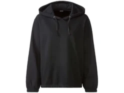 Damen Sweatpullover mit Kapuze und Bindeband
