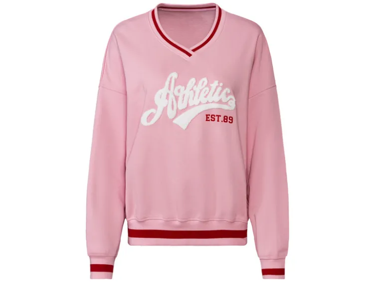 Damen Sweatpullover, modisch überschnittene Schultern