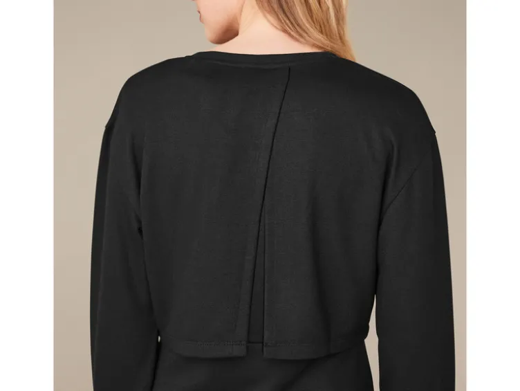Damen Sweat-Umstandskleid mit passendem Oberteil