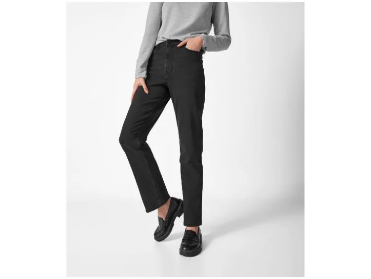 Damen Thermojeans, Straight Fit, normale Leibhöhe
