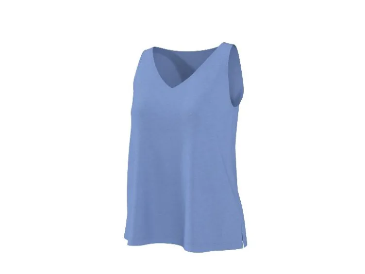 Damen Top mit Leinen