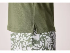 Damen Top mit Leinen