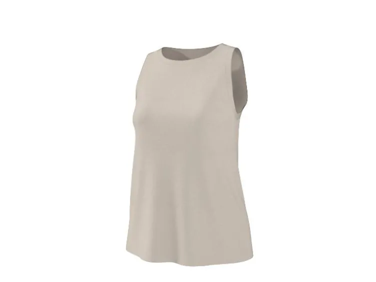 Damen Top mit Leinen