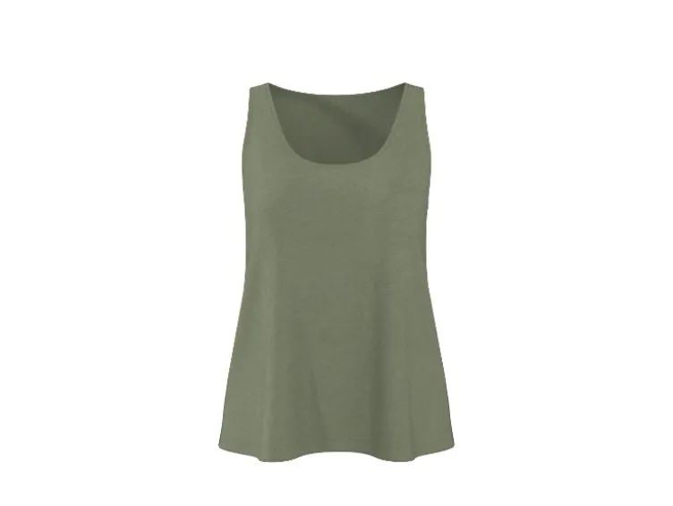 Damen Top mit Leinen