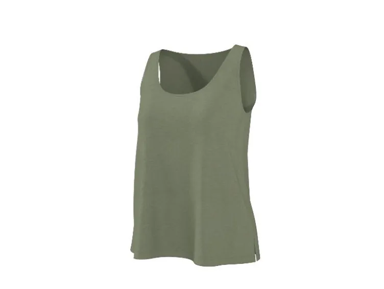 Damen Top mit Leinen