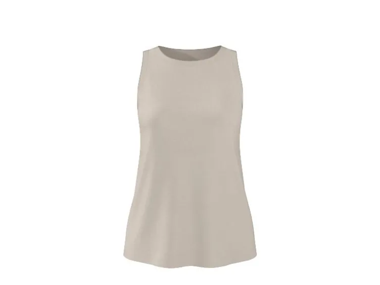 Damen Top mit Leinen