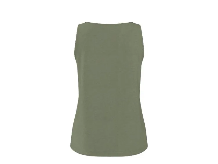 Damen Top mit Leinen