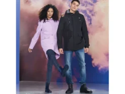 Damen Trenchcoat, mit Kapuze