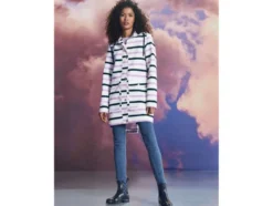 Damen Trenchcoat, mit Kapuze