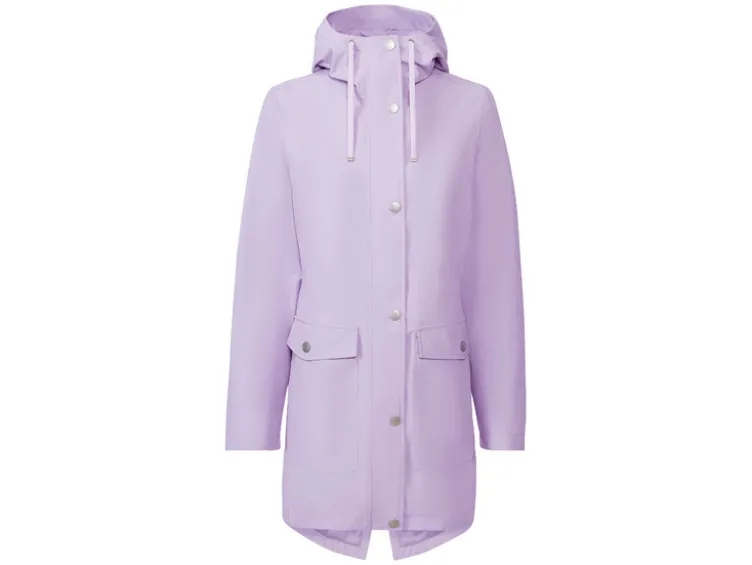Damen Trenchcoat, mit Kapuze