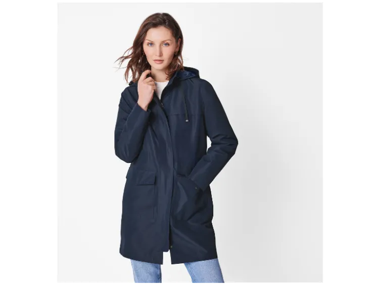 Damen Trenchcoat, wasserabweisendes Obermaterial