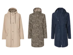 Damen Trenchcoat, wasserabweisendes Obermaterial