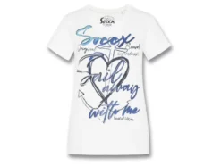 Damen T-Shirt aus reiner Baumwolle