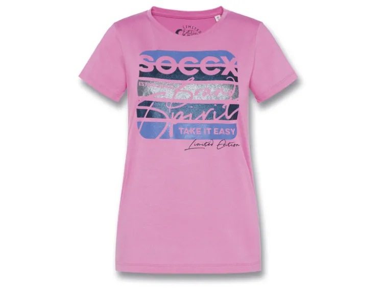 Damen T-Shirt aus reiner Baumwolle