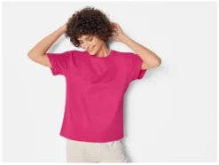 Damen T-Shirt, aus reiner Bio-Baumwolle