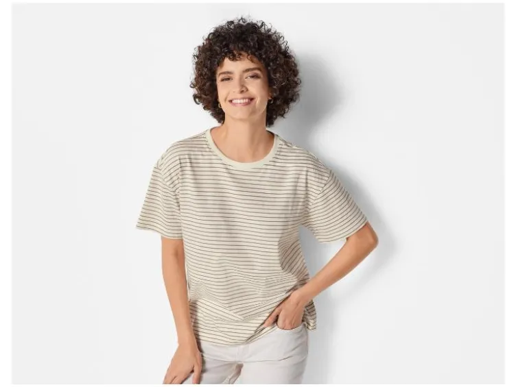 Damen T-Shirt, aus reiner Bio-Baumwolle