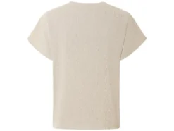 Damen-T-Shirt mit Crinkle-Optik