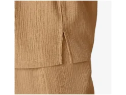 Damen-T-Shirt mit Crinkle-Optik