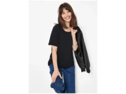 Damen T-Shirt mit Leinen