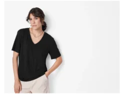 Damen T-Shirt mit Leinen