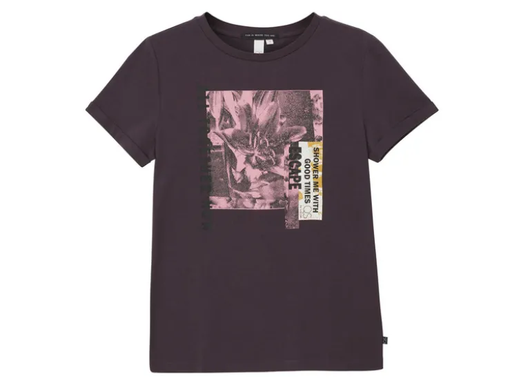 Damen T-Shirt, mit verschiedenen Prints