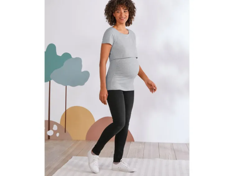 Damen-Umstandsjeans, Super Skinny Fit, mit niedriger Leibhöhe