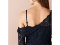 Damen Umstandskleid, hochwertig verarbeitet mit eleganter Spitze