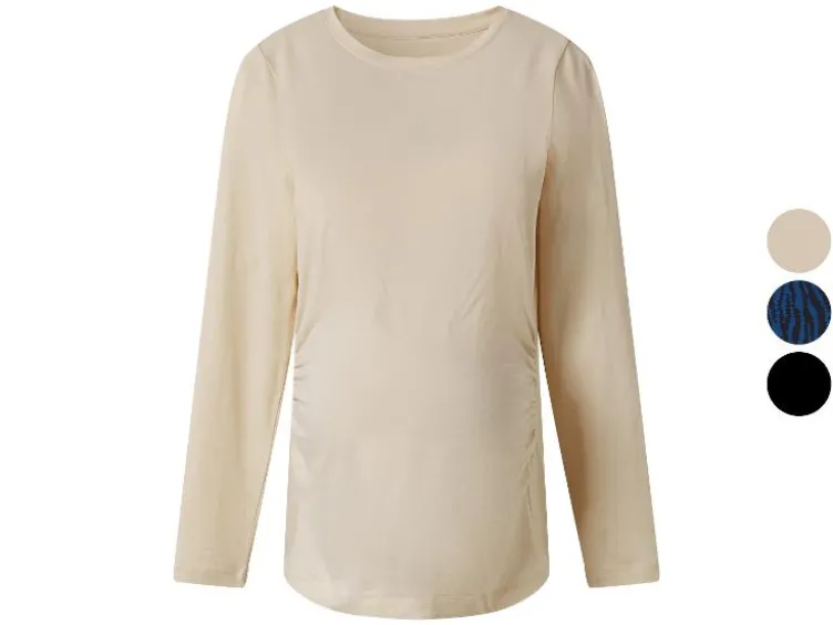 Damen Umstands-Langarmshirt